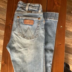 Wrangler Women's Blue Flare Jeans